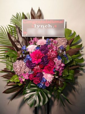 贈先：lynch.様宛 場所：新宿BLAZE（新宿区歌舞伎町） イメージ：格好良く 用途：公演御祝 その他：[XV]act:3　-WOMEN’S ONLY-