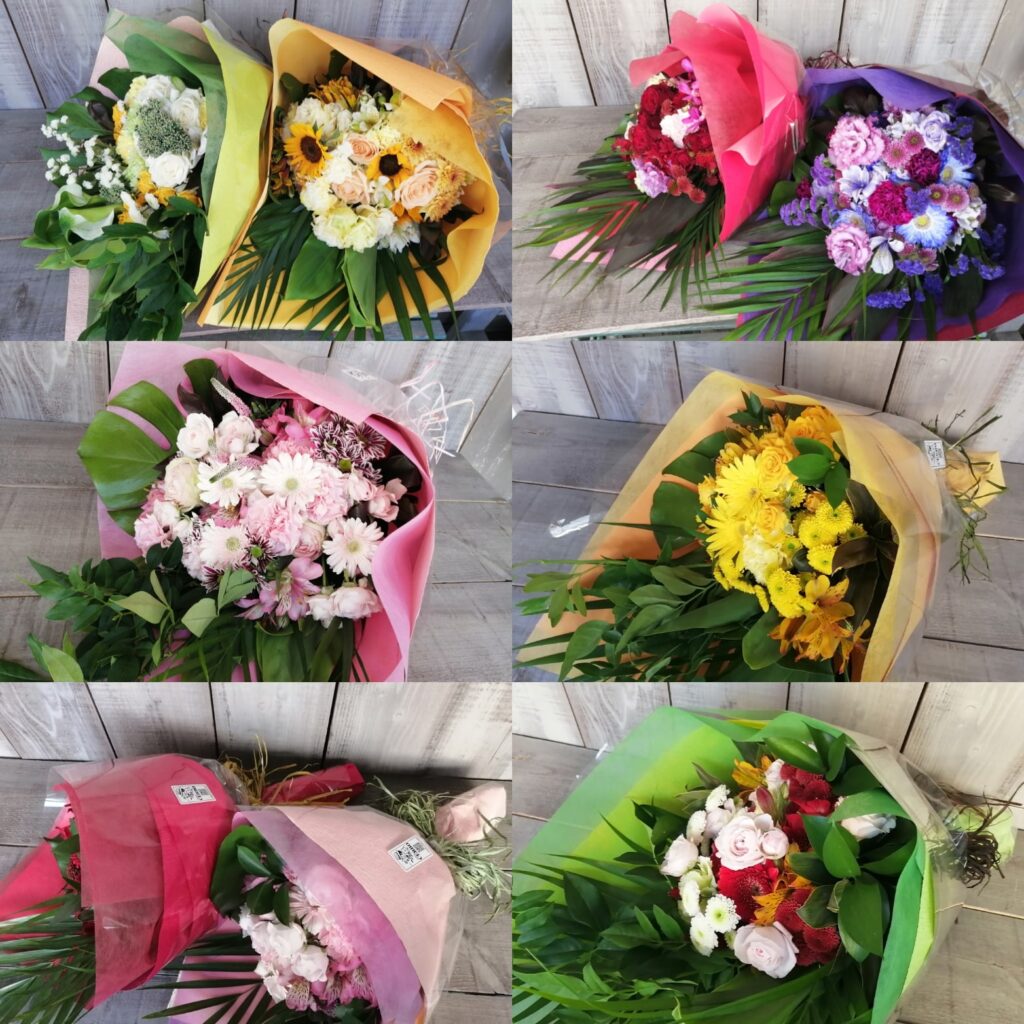 ドラマクランクアップ用の花束