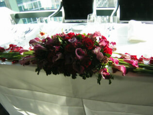 パーティ装花　ブライダル