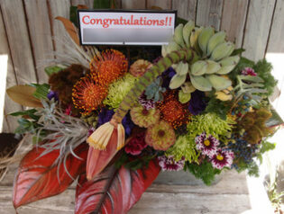 アレンジメント（開店御祝、ライブ御祝等）