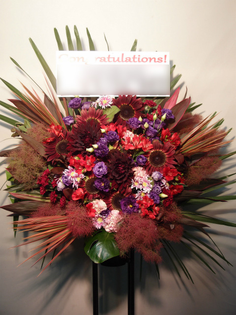 スタンド花を数点