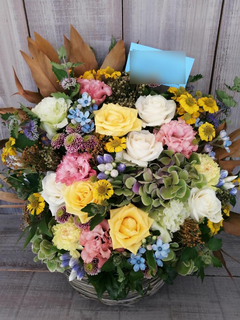 都内にお届けした各種御祝用のフラワーアレンジメント