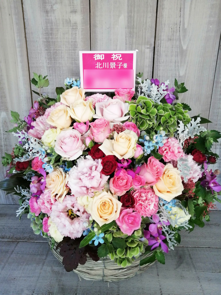 都内にお届けしたアレンジメントフラワー