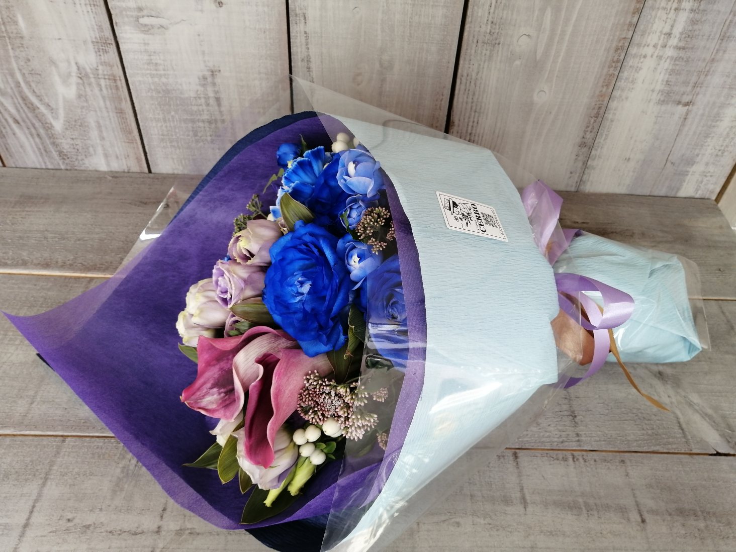 赤坂Bizタワーにお届けした花束