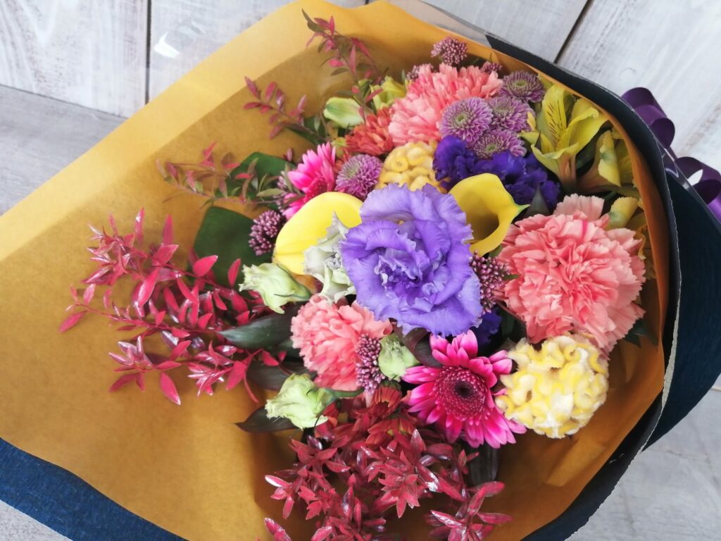 4000円 花束サイズ感