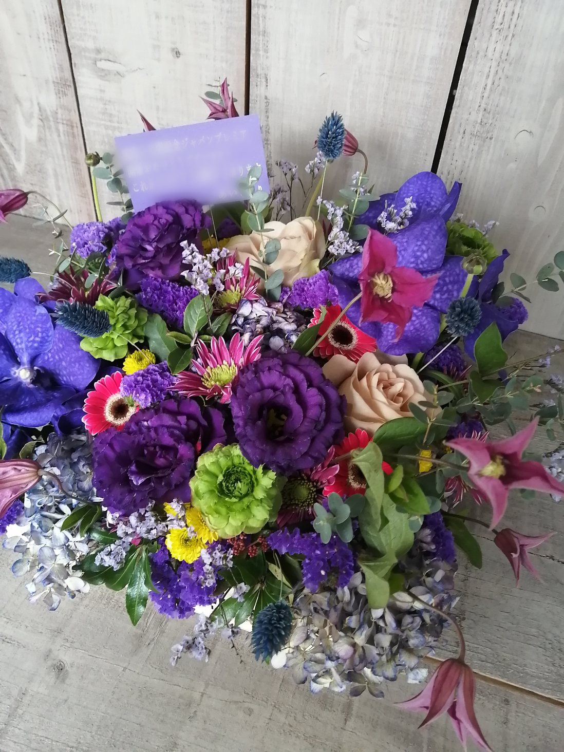 ボックスフラワーMsize　有楽町ヒューリックホール