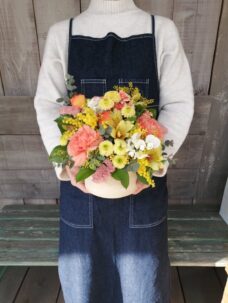 記念日にお届けしたアレンジメントフラワー