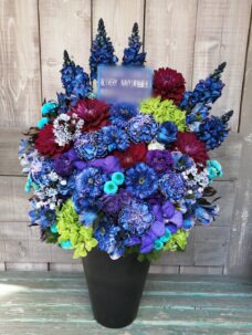 雑誌創刊御祝いのアレンジメント＠文京区