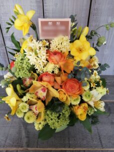 新宿「絵空箱」にお届けした楽屋お見舞い＠新宿区