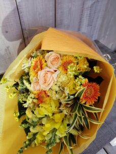 送別用にお届けした花束＠渋谷区