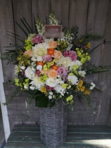 新宿オリンパスギャラリーにお届けした個展御祝い＠新宿区