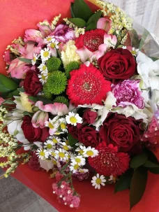 退職御祝いにお届けした花束＠渋谷区