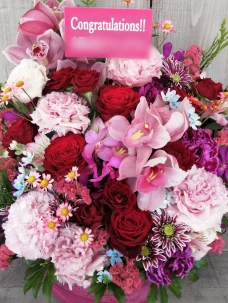 アパレルショップ開店御祝いのアレンジメント＠渋谷区