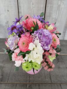 世田谷区にお届けした誕生日御祝いのアレンジメント＠世田谷区