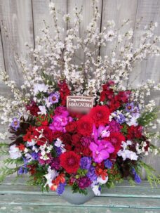 新宿BLAZEにお届けした公演御祝いの楽屋花＠新宿区