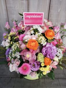 アパレルショップの開店御祝いにお届けしたアレンジメント＠渋谷区