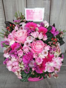 ZeppHanedaにお届けした楽屋花＠大田区