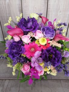 誕生日御祝いのアレンジメント＠世田谷区