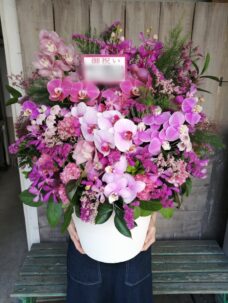胡蝶蘭を使用したアレンジメント＠愛知県