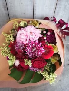 退職御祝いの花束＠港区