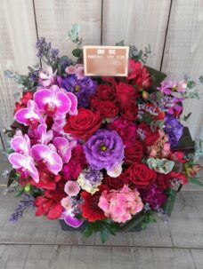 パーソナルジム開店御祝いのアレンジメント＠品川区