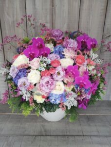 誕生日御祝いのアレンジメント＠渋谷区