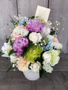 ペット（犬）のお悔みの供花アレンジメント＠品川区