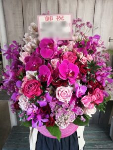 周年御祝いのアレンジメント＠港区