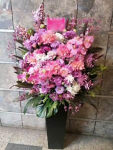 スナック開店御祝いのアレンジメント＠豊島区