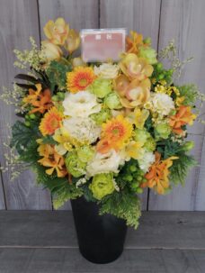 オフィス移転御祝いのアレンジメントフラワー＠渋谷区