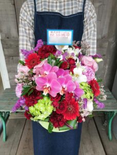 周年御祝いにお届けしたアレンジメント＠大阪府