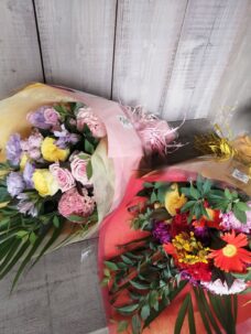 アーク放送センターにお届けしたTV番組終了時のお疲れ様花束＠港区六本木