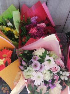 子供のピアノ発表会用の花束＠めぐろパーシモンホール