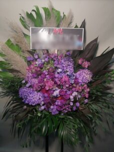 横浜アリーナにお届けのスタンド花＠横浜市