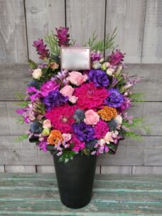 就任御祝いや周年御祝いのアレンジメント＠都内