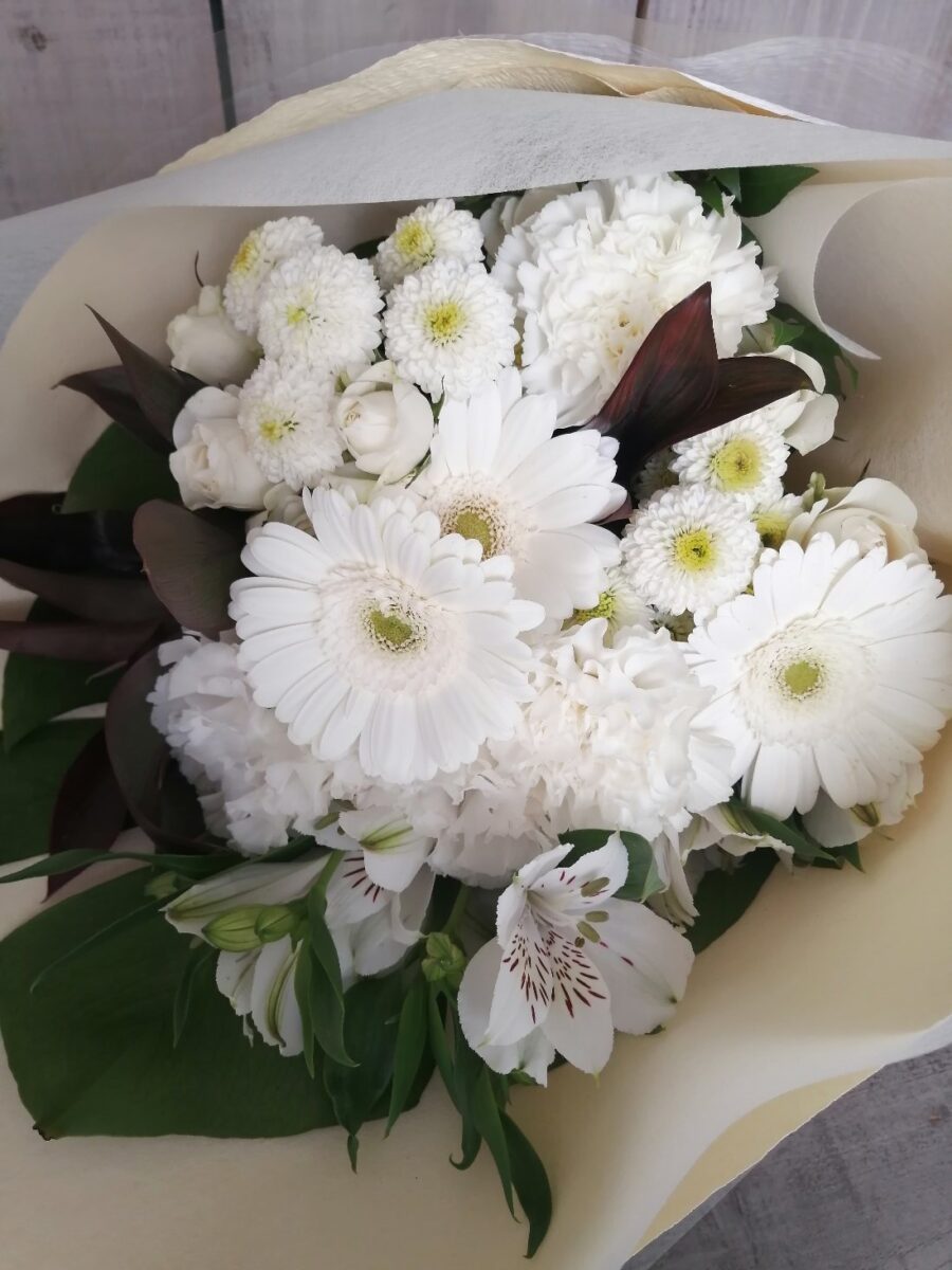 白色系花束