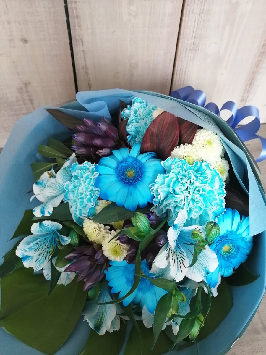 水色系花束