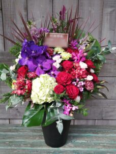 渋谷区道玄坂にお届けしたオフィス移転御祝いの花