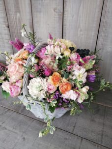 銀座ファイブにお届けした個展開催御祝い＠中央区