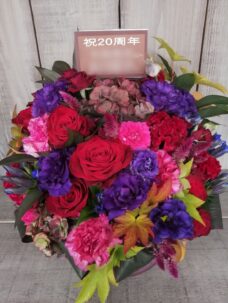 ラドンナ原宿にお届けの楽屋花アレンジメント