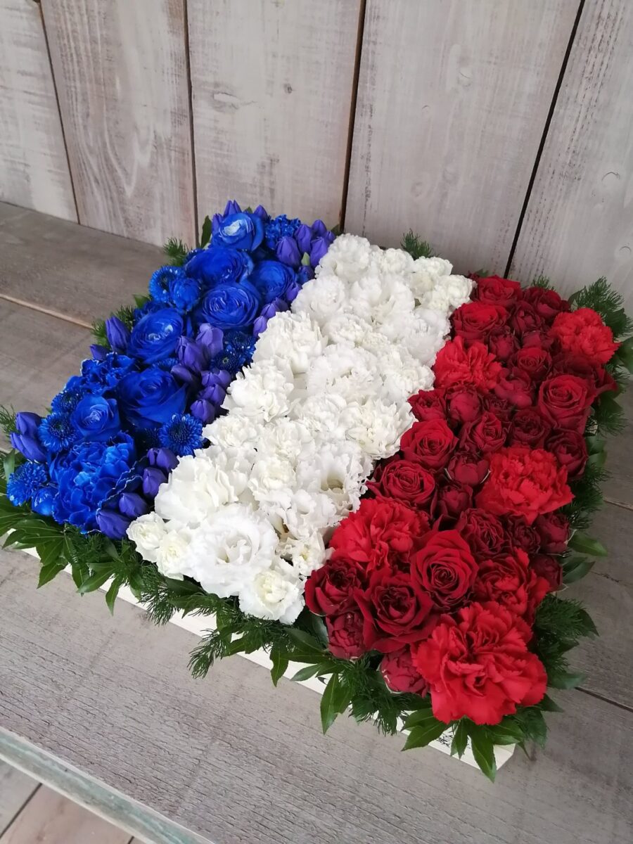 フランス国旗アレンジメント