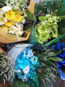 秋ドラマ　クランクアップの花束をお届け