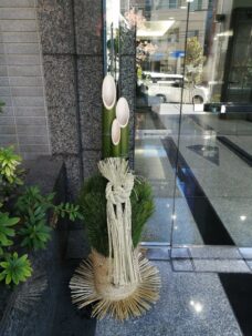 門松の配達始まってます