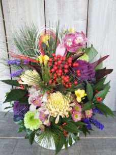 お正月のアレンジメント