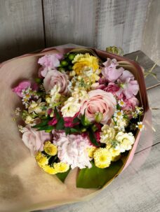 玉堤のECOLO D-one STUDIOにお届けした撮影用花束