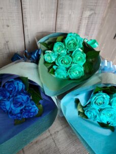 青色のバラ　比較