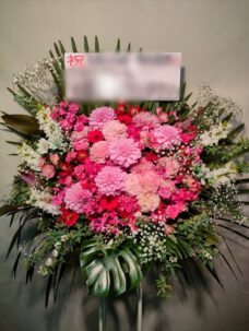 日比谷野外音楽堂にお届けしたスタンド花