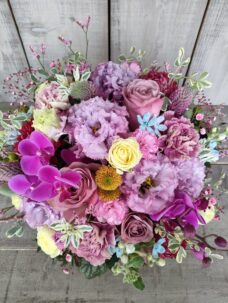 マンション購入の御礼でお届けしたアレンジメント