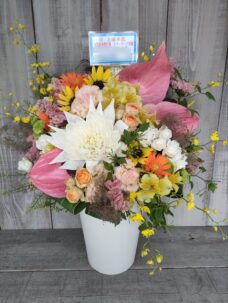 東京証券取引所スタンダード市場への上場御祝いのアレンジメント