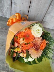 麹町スタジオにお届けした撮影終了後の花束